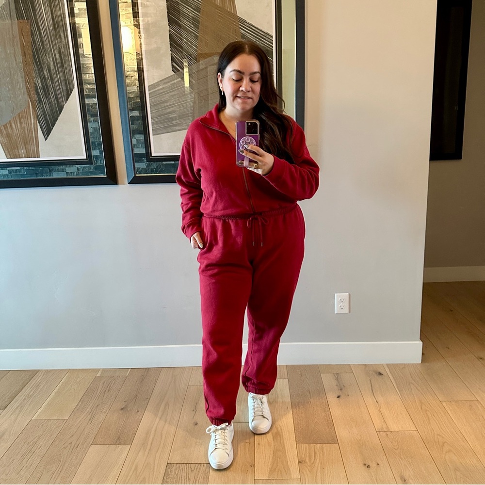 Universal Thread Red Jumpsuit